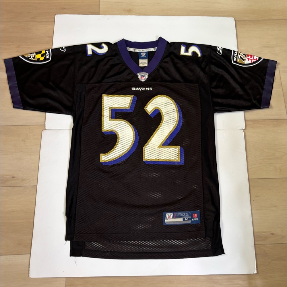 Men’s Ray Lewis #52 NFL Reebok Football  Jersey